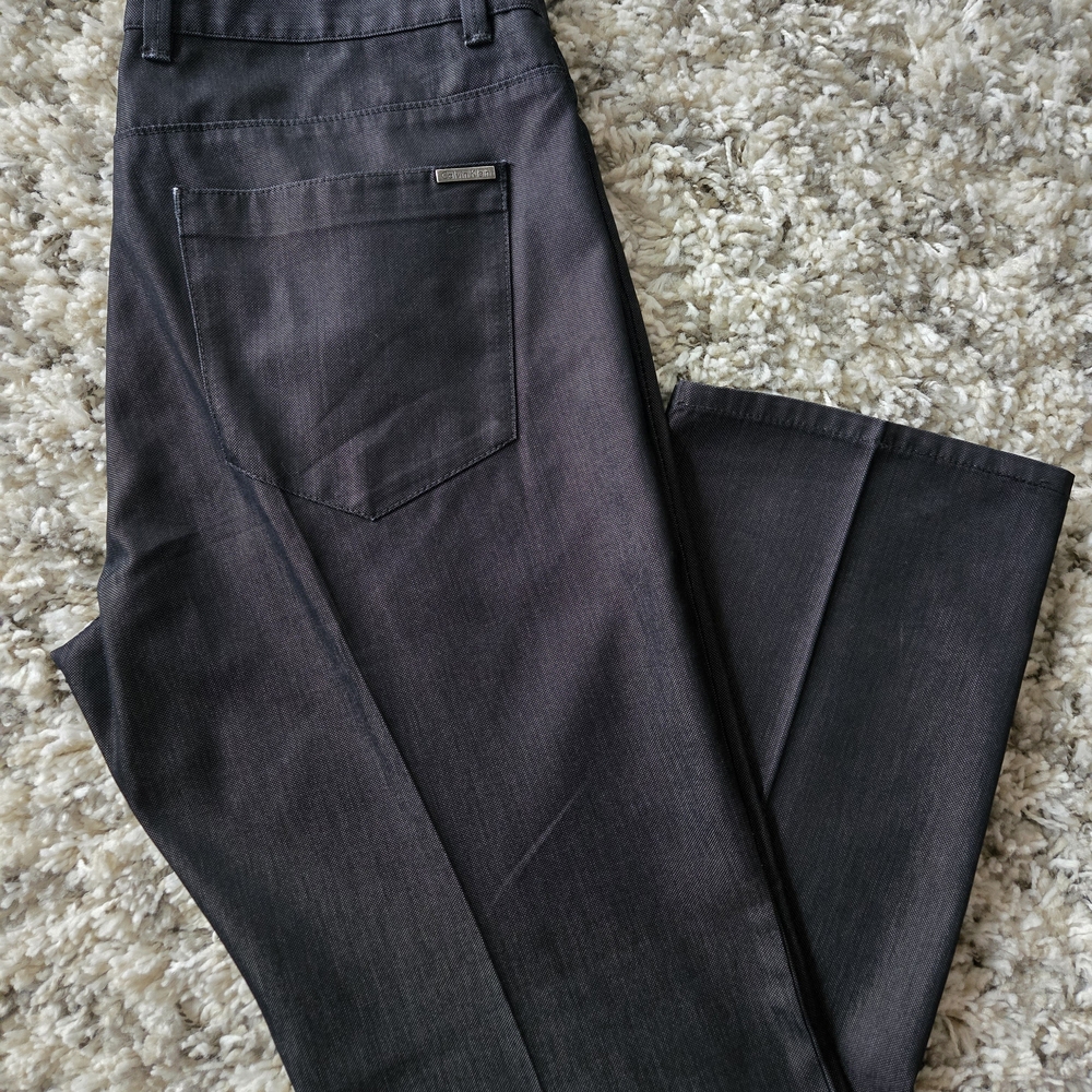 Calvin Klein Men's Dark Gray Dress Pants